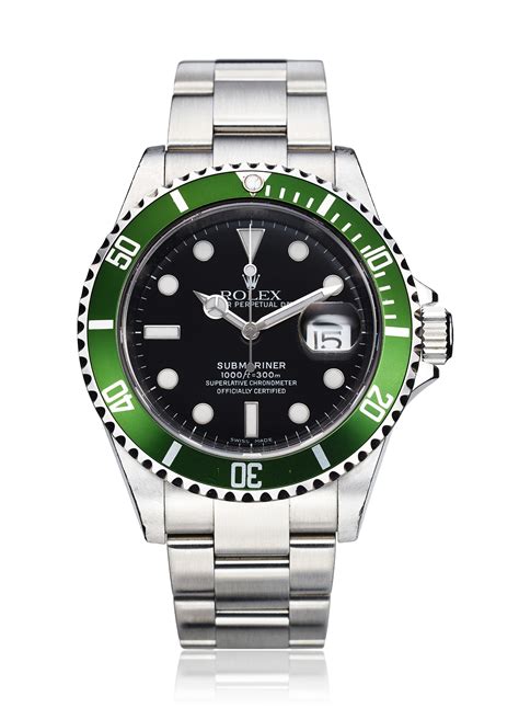 rolex submariner stainless green|rolex green submariner 50th anniversary.